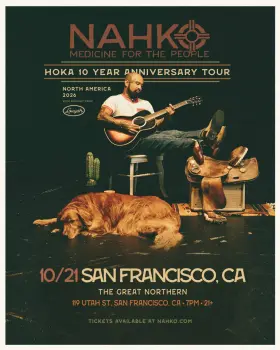 Artwork for Nahko and Medicine for the People 'HOKA' 10th Anniversary Tour